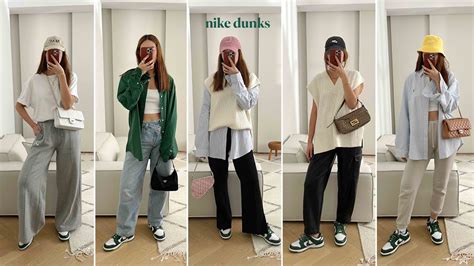 nike dunk panda outfit|Nike Panda Dunk Low Black White Shirts Hats。